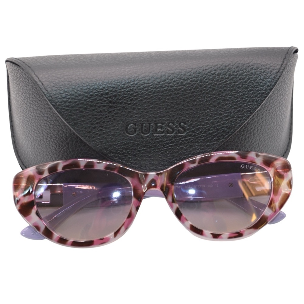 GUESS GU7849 Cat Eye Women’s Sunglasses | Violet Gradient | 51-19-140 | New - Picture 6 of 11